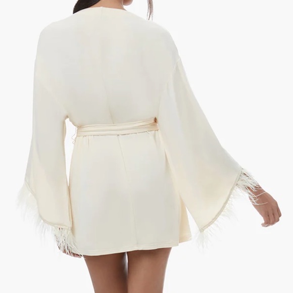 WeWoreWhat feather robe • NWT - Picture 2 of 5